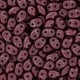 SuperDuo perlen 2.5x5mm Powdery - Maroon